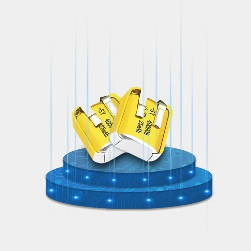 25mAh 3.7V Bluetooth Headphone Polymer Lithium Battery - UN38.3 Certified factory